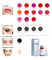 19 Warna Mikro Pigmen Tinta Cair Untuk Bibir / Alis / Eyeliner / Tato